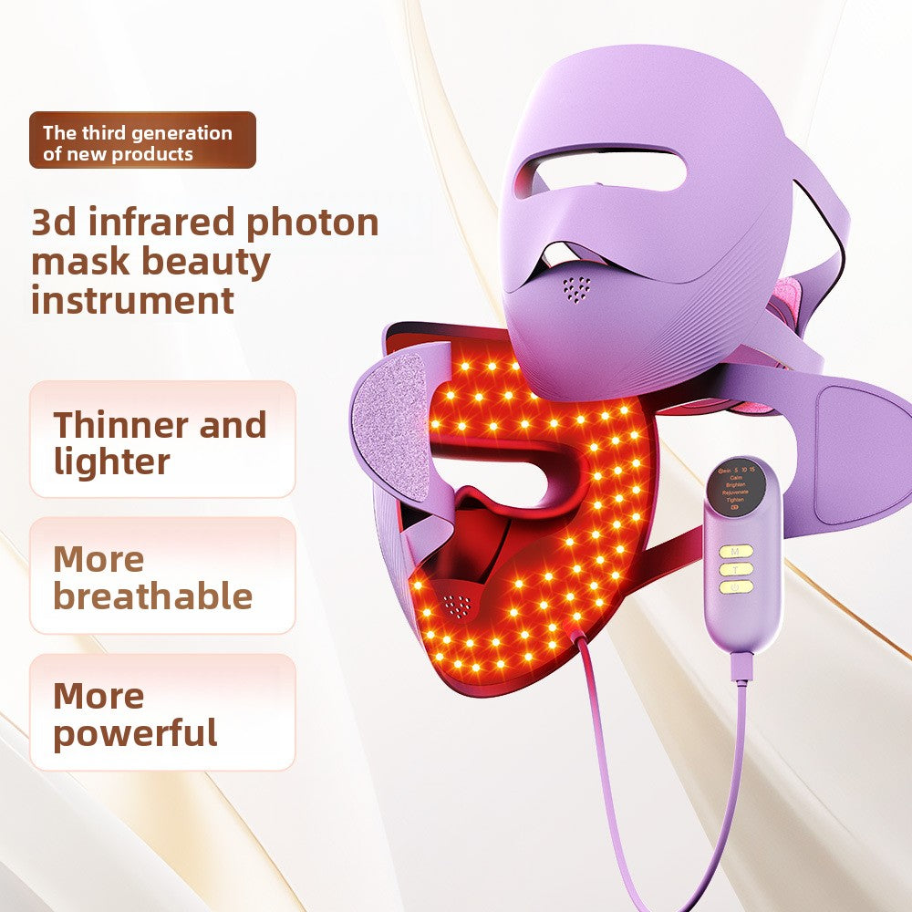 LED Face Mask – 7-Color Light Therapy & Anti-Aging Beauty Mask