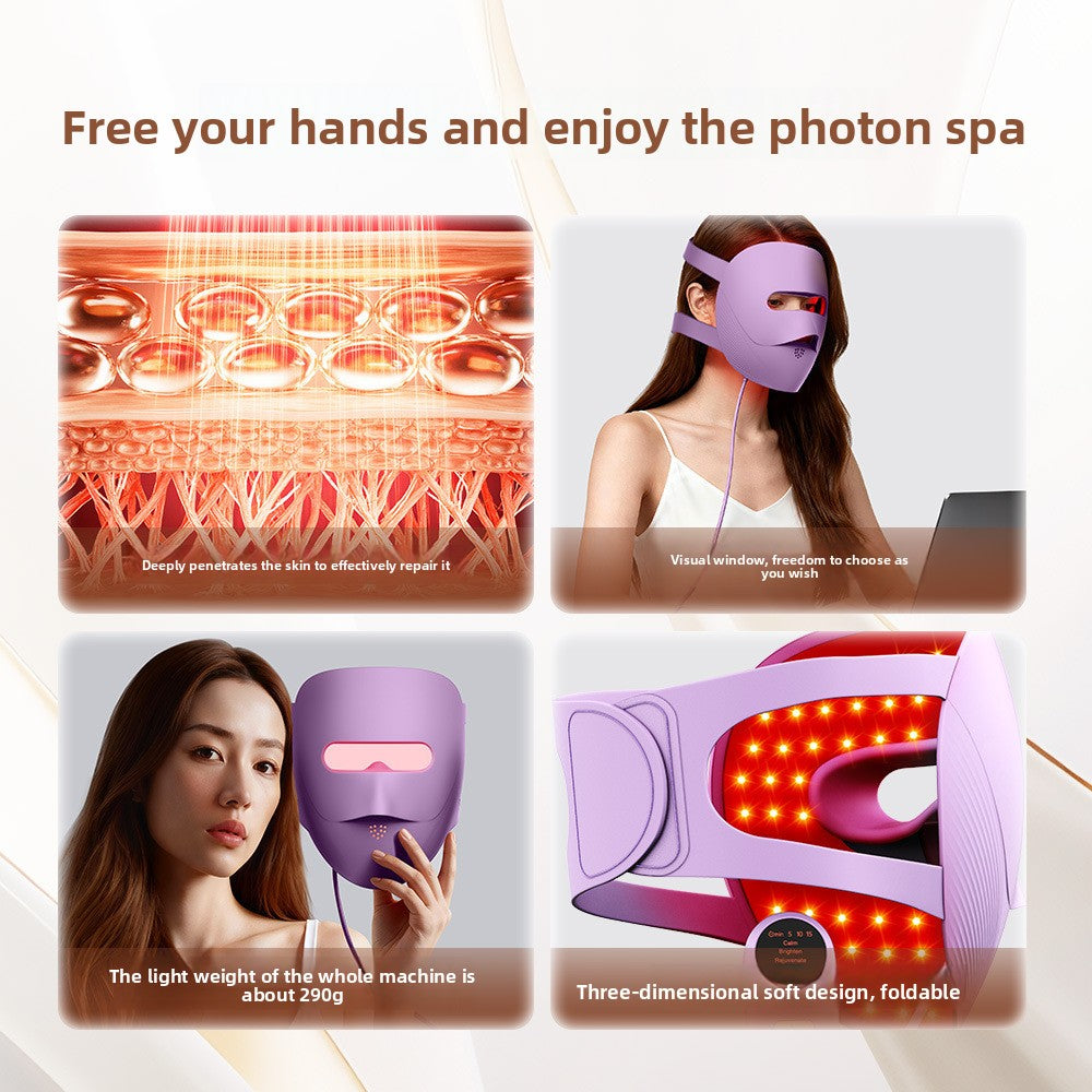 LED Face Mask – 7-Color Light Therapy & Anti-Aging Beauty Mask