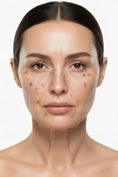 Before - Very Aged Skin