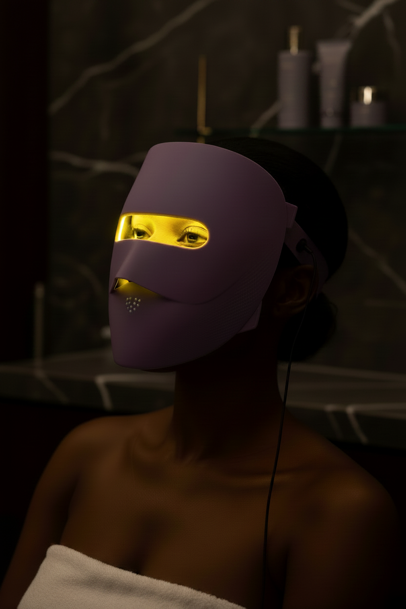Black girl ak mask LED ak fil remote k desann
