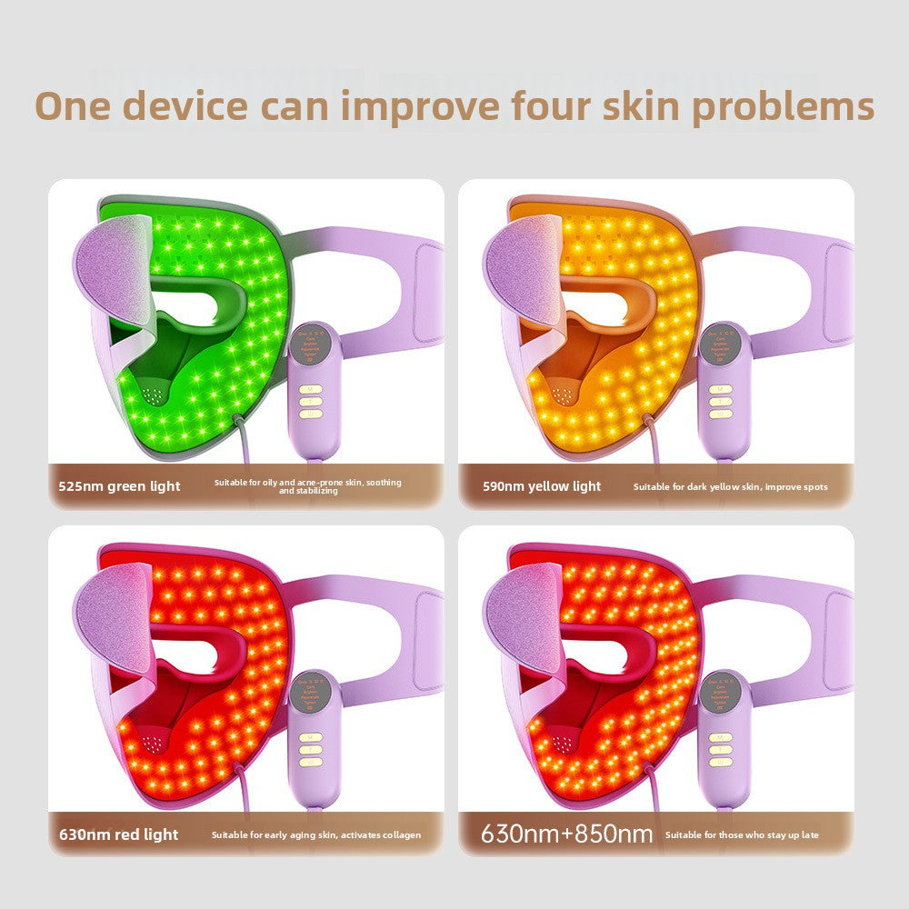 LED Face Mask – 7-Color Light Therapy & Anti-Aging Beauty Mask